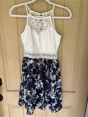 by & by lace dress